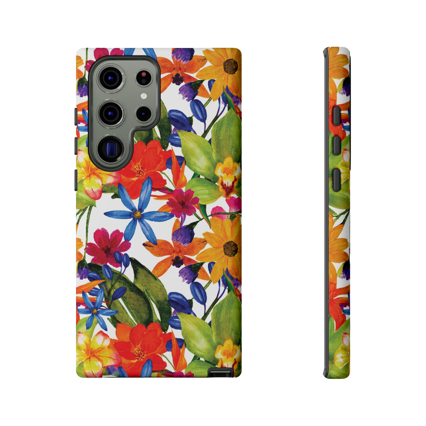 Premium Tough Spring Flowers Cute Phone Cases for Samsung S24, S23, S22, S21, S20, Plus and Ultra, Iphone 16 Pro Max,15, 14, 13, 12, 11, 10 - Studio40ParkLane