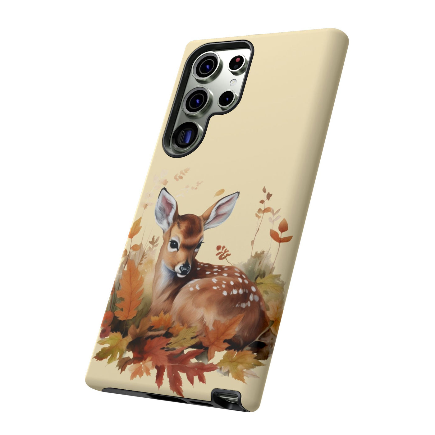 Autumn Fall Deer Gift for Her Cute Phone Case for, Samsung Galaxy S24, S23, S22, S21, IPhone 16 Case | Iphone 15, Iphone 14, IPhone 13 Case