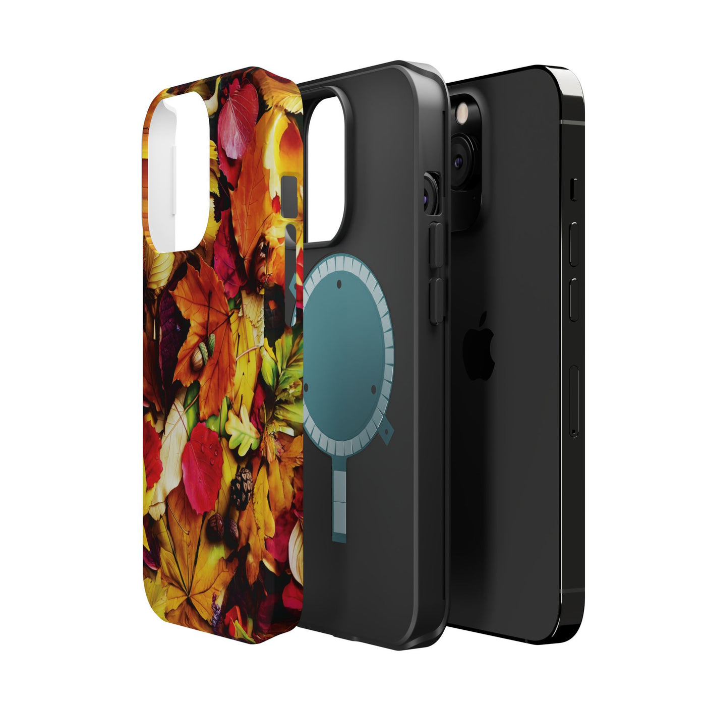 Aesthetic Tough Magsafe Fall Leaves Foliage Phone Case - For iPhone 17 Pro Max iPhone 16 Pro iPhone 15 Iphone 14 Plus 13 Pro 12 11 10 - Studio40ParkLane