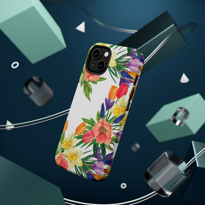 Spring Flowers Magsafe Cute Phone Case for Iphone Gift for Her, iPhone 16 Case iPhone 15 Pro Max Case, Iphone 14, Iphone 14 Pro Max, 13, 12 - Studio40ParkLane