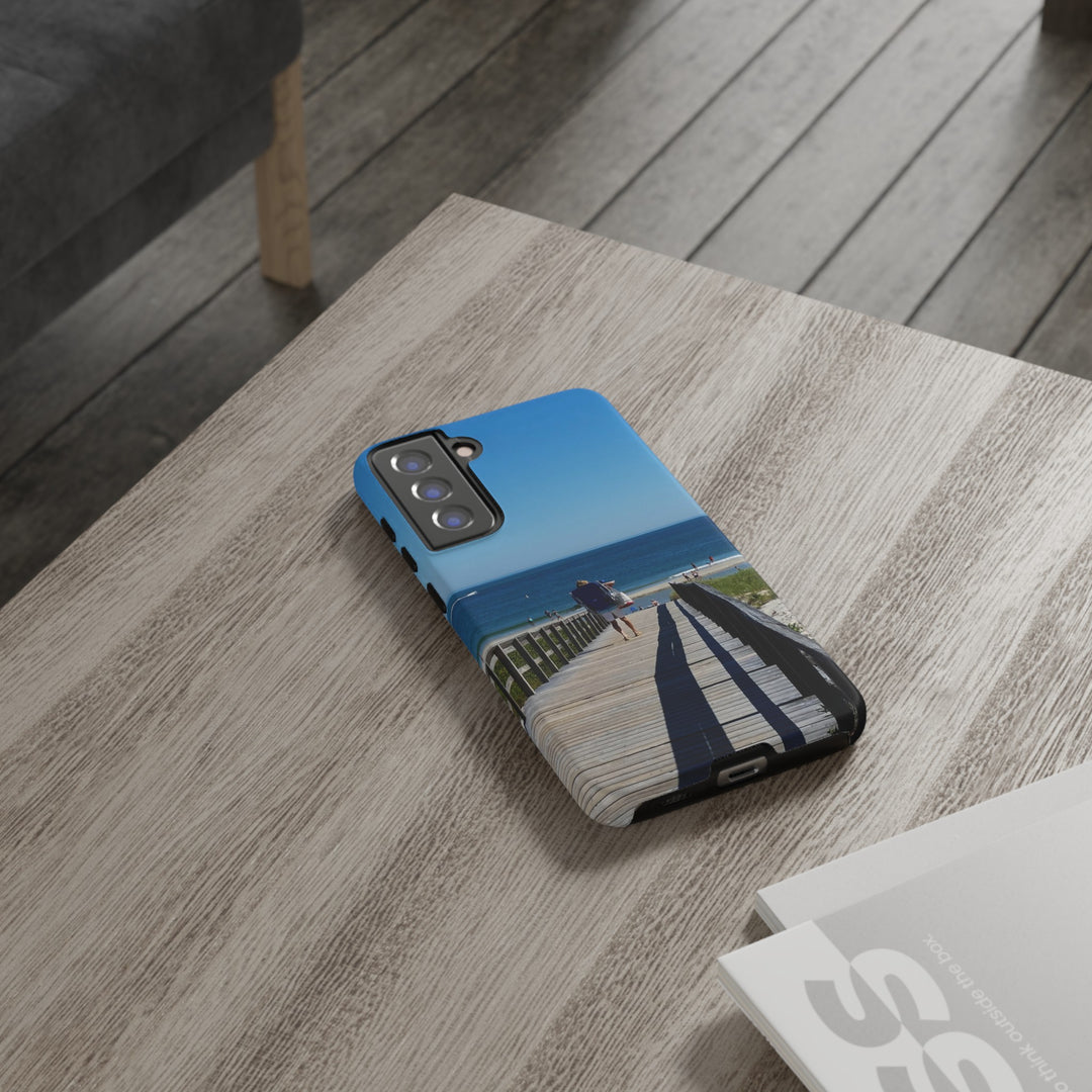 Cute Samsung Case | Cool Iphone Case | Summer Beach Walk, Samsung S24, S23, S22, S21, IPhone 15 Case | Iphone 14 Case, Iphone 13 Case - Studio40ParkLane