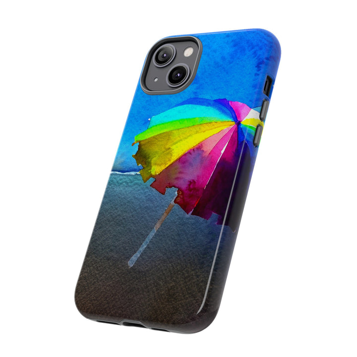 Cute Samsung Case | Cool Iphone Case | Summer Colorful Beach Parasol, Samsung S24, S23, S22, S21, IPhone 15 Case | Iphone 14 Case, Iphone 13 Case - Studio40ParkLane