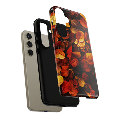 Autumn Fall Leaves Gift for Her Cute Phone Case for, Samsung Galaxy S24, S23, S22, S21, IPhone 16 Case | Iphone 15, Iphone 14, IPhone 13 Case