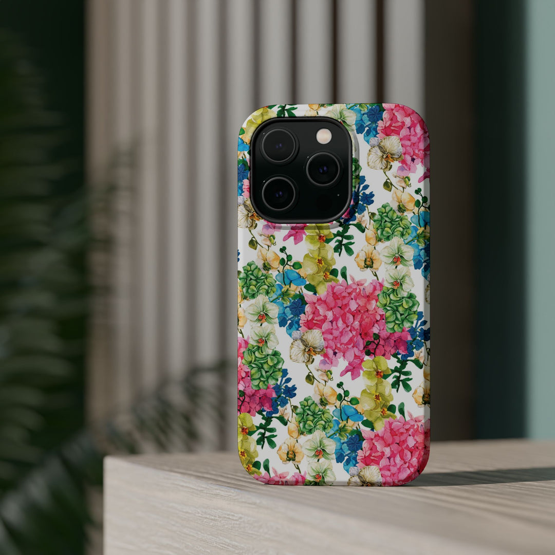 Spring Flowers Magsafe Cute Phone Case for Iphone Gift for Her, iPhone 16 Case iPhone 15 Pro Max Case, Iphone 14, Iphone 14 Pro Max, 13, 12 - Studio40ParkLane