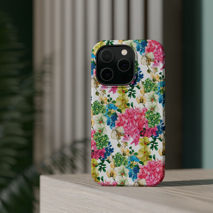 Spring Flowers Magsafe Cute Phone Case for Iphone Gift for Her, iPhone 16 Case iPhone 15 Pro Max Case, Iphone 14, Iphone 14 Pro Max, 13, 12 - Studio40ParkLane