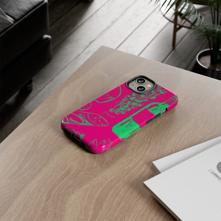 Impact Resistant, Italian French, Cute Phone Cases for Samsung S24, S23, S22, S21, IPhone 15 pro Iphone 14 pro Iphone 13 IPhone 12 Iphone 11 - Studio40ParkLane