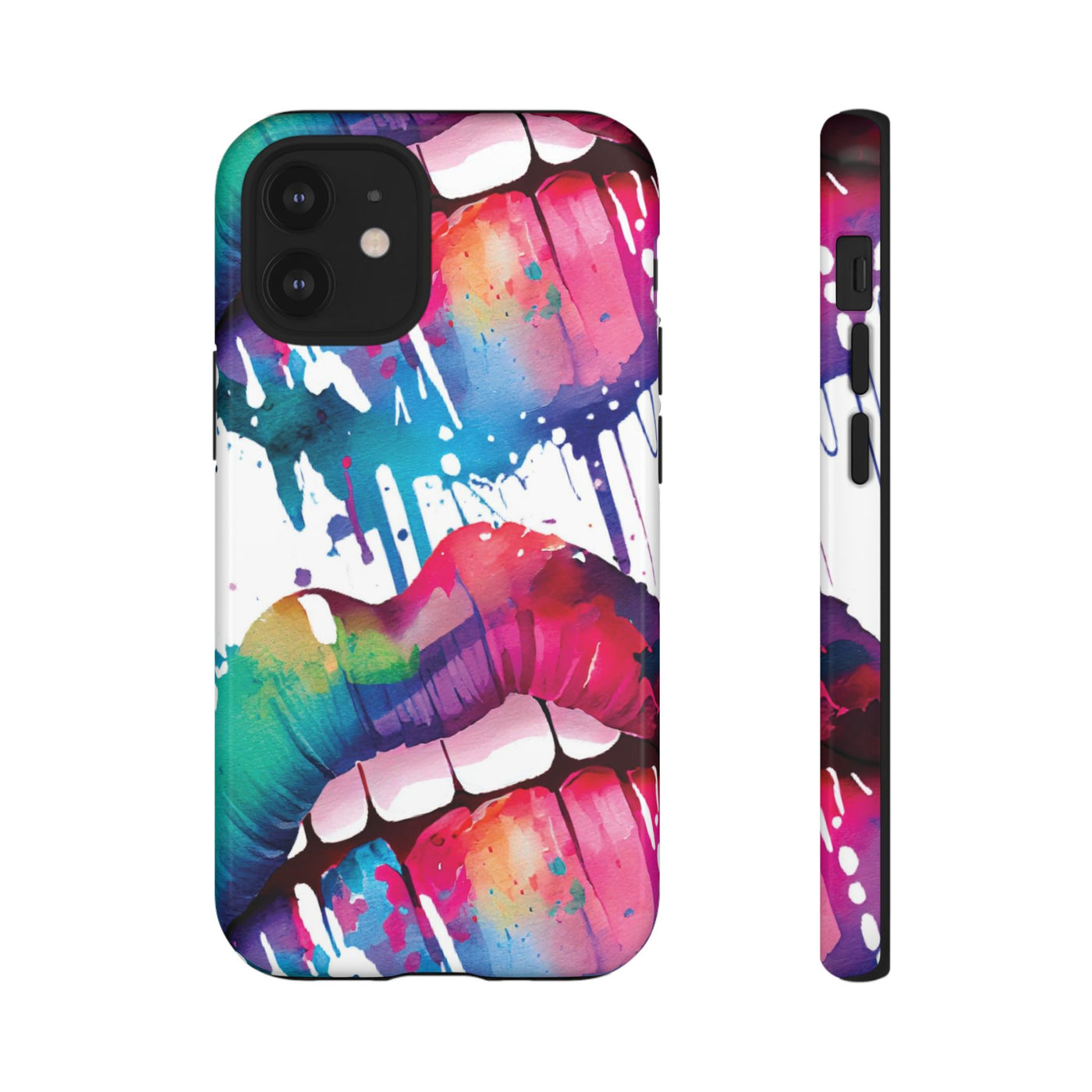 Impact Resistant, Simply Smile Lips, Cute Phone Cases for Samsung S24, S23, S22, S21, IPhone 15 pro Iphone 14 pro Iphone 13 IPhone 12 Iphone 11