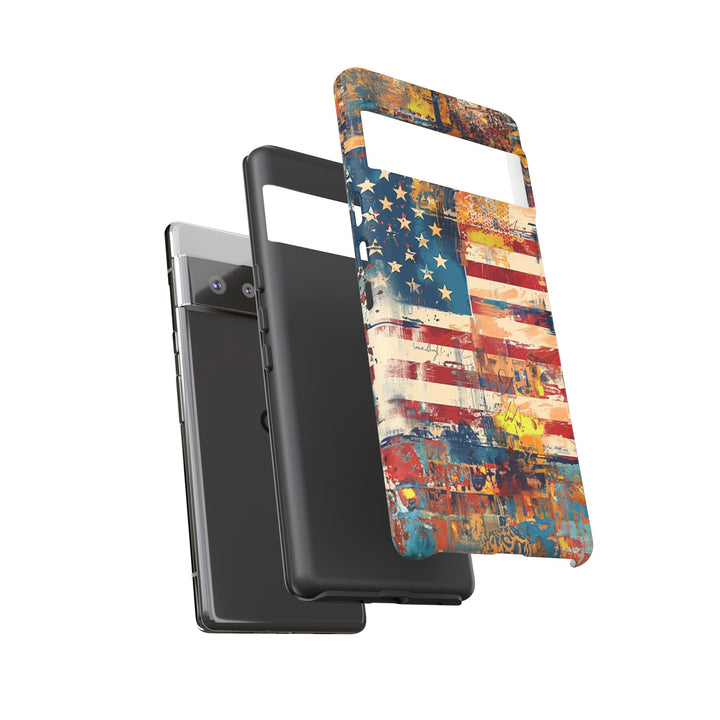 Impact Resistant, American Flag, Cute Phone Cases for Samsung S24, S23, S22, S21, IPhone 15 pro Iphone 14 pro Iphone 13 IPhone 12 Iphone 11 - Studio40ParkLane
