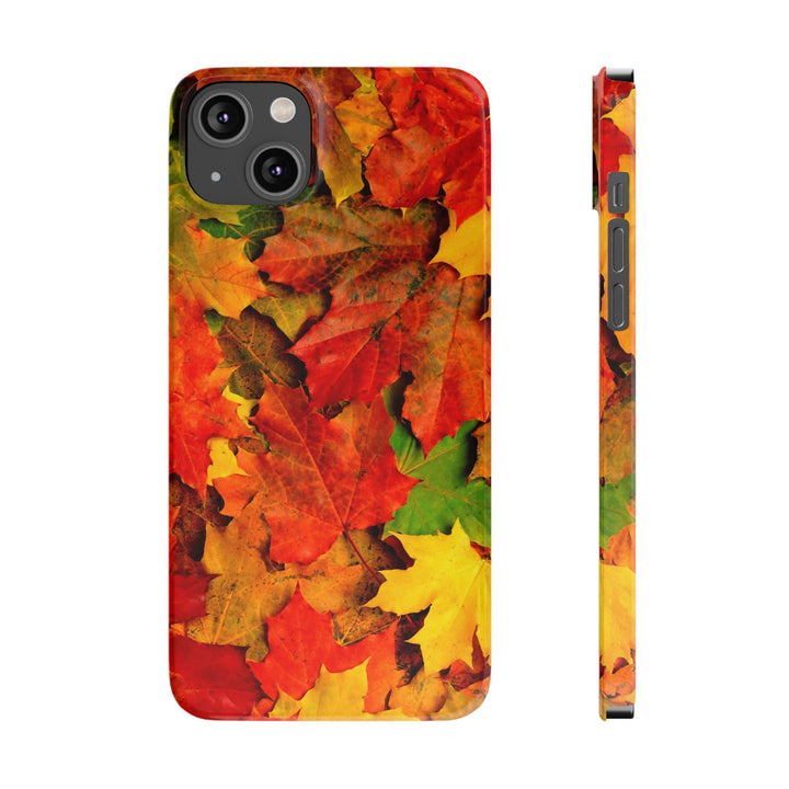 Slim Fall Leaves Slim Cute Phone Cases for Iphone | iPhone 15 Case | iPhone 15 Pro Max Case, Iphone 14, Iphone 14 Pro Max, Iphone 13 - Studio40ParkLane