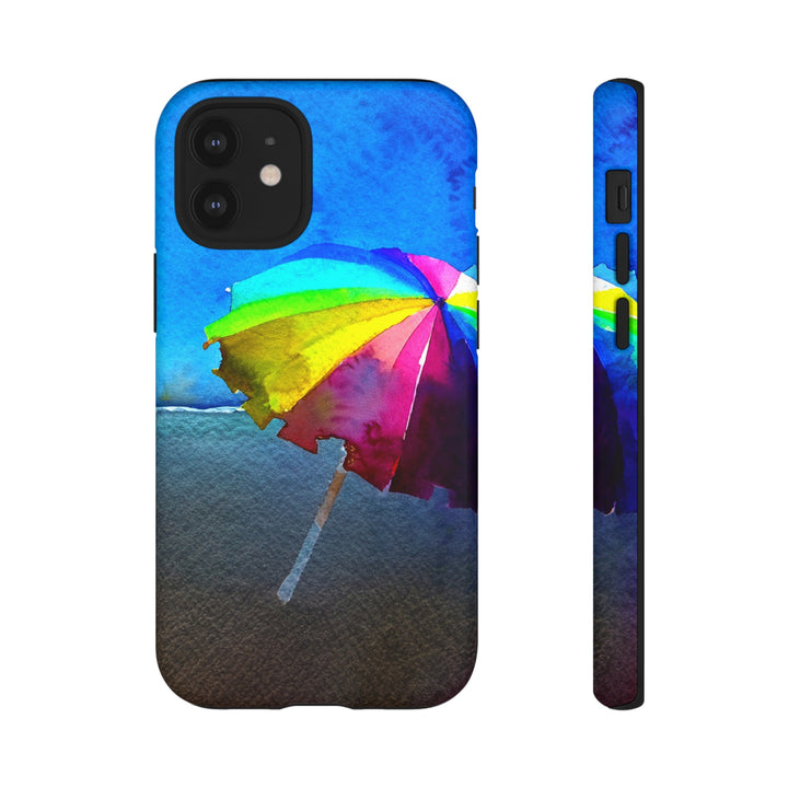 Cute Samsung Case | Cool Iphone Case | Summer Colorful Beach Parasol, Samsung S24, S23, S22, S21, IPhone 15 Case | Iphone 14 Case, Iphone 13 Case - Studio40ParkLane