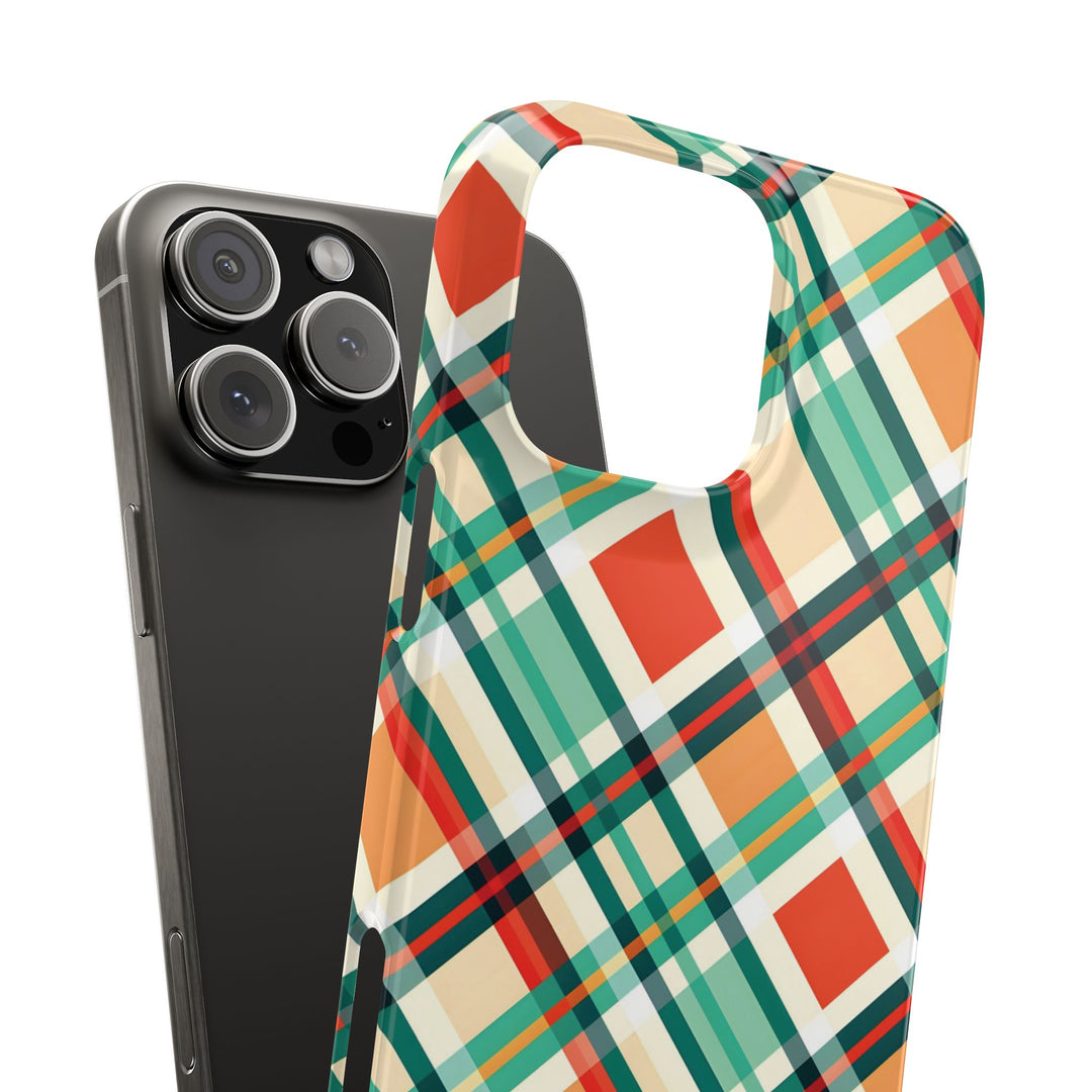 Slim Checkered Plaid Gift for Her Cute Phone Cases for Iphone 16 Pro Max | iPhone 15 Case | iPhone 15 Pro Max Case, Iphone 14, 13, 12, 11, 10, 8, 7 - Studio40ParkLane