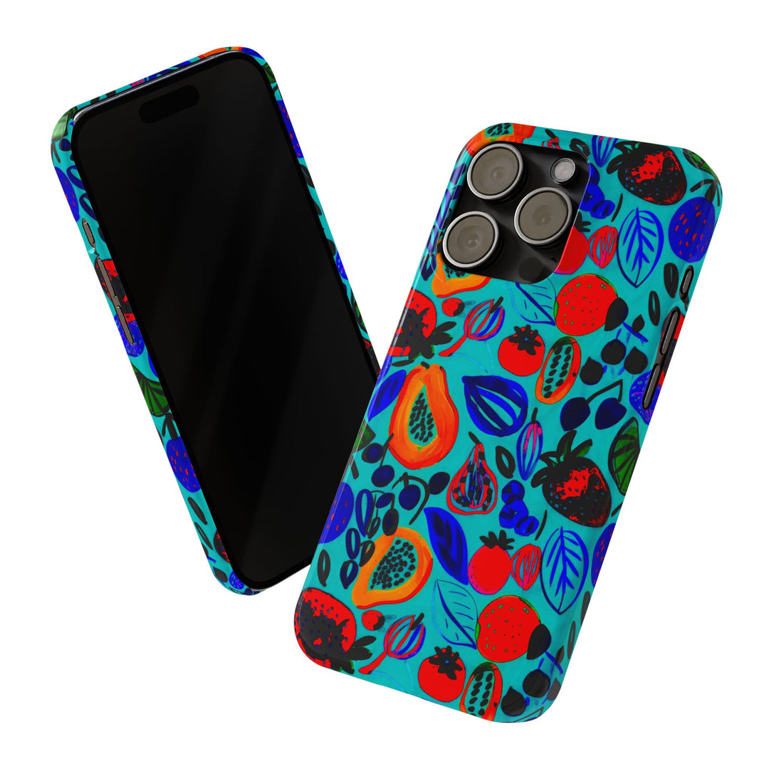 Slim Trendy Fall Fruit Gift for Her Cute Phone Cases for Iphone 16 | iPhone 15 Case | iPhone 15 Pro Max Case, Iphone 14, Iphone 14 Pro Max, Iphone 13, Slim - Studio40ParkLane