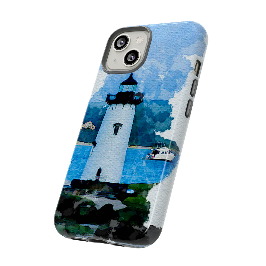 Cool Phone Case | Summer Lighthouse, For iPhone 15 Case | iPhone 15 Pro Case, Iphone 14 Case, Iphone 14 Pro Max Case, Protective Iphone Case - Studio40ParkLane