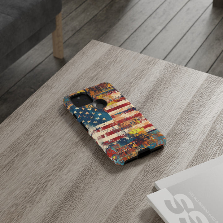 Impact Resistant, American Flag, Cute Phone Cases for Samsung S24, S23, S22, S21, IPhone 15 pro Iphone 14 pro Iphone 13 IPhone 12 Iphone 11 - Studio40ParkLane