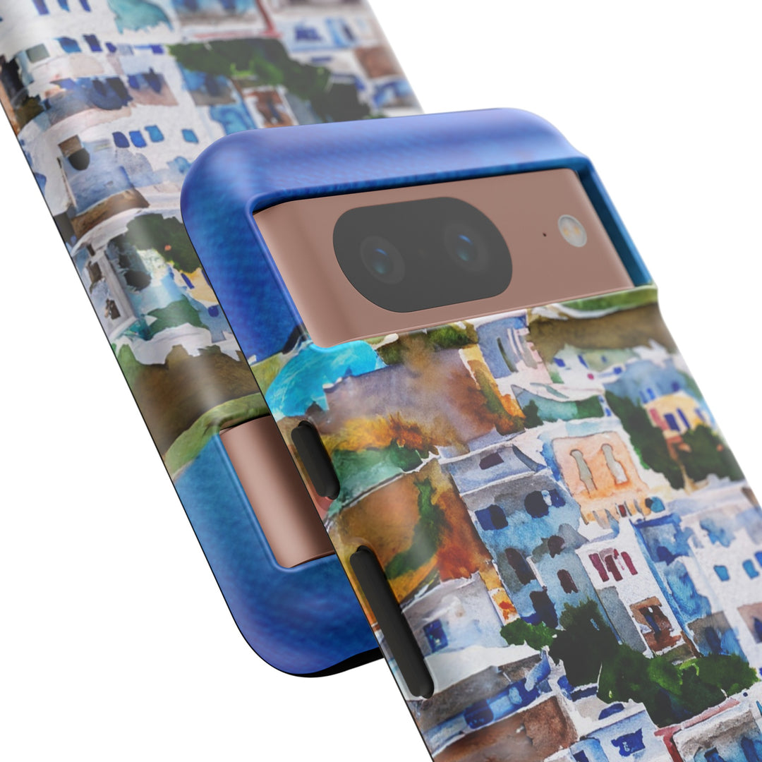 Impact Resistant, Greece House, Cute Phone Cases for Samsung S24, S23, S22, S21, IPhone 15 pro Iphone 14 pro Iphone 13 IPhone 12 Iphone 11 - Studio40ParkLane
