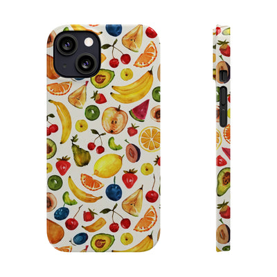 Fruit Mix Display Slim Cute Phone Cases for Iphone  | iPhone 15 Case | iPhone 15 Pro Max Case, Iphone 14, Iphone 14 Pro Max, Iphone 13