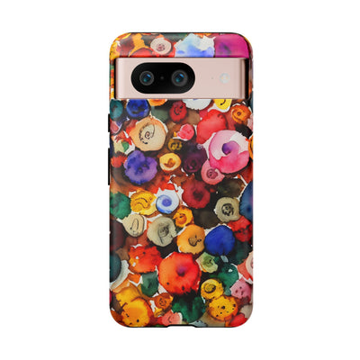 Impact Resistant, Fall Colors Buttons, Cute Phone Cases for Samsung S24, S23, S22, S21, IPhone 15 pro Iphone 14 pro Iphone 13 IPhone 12 Iphone 11