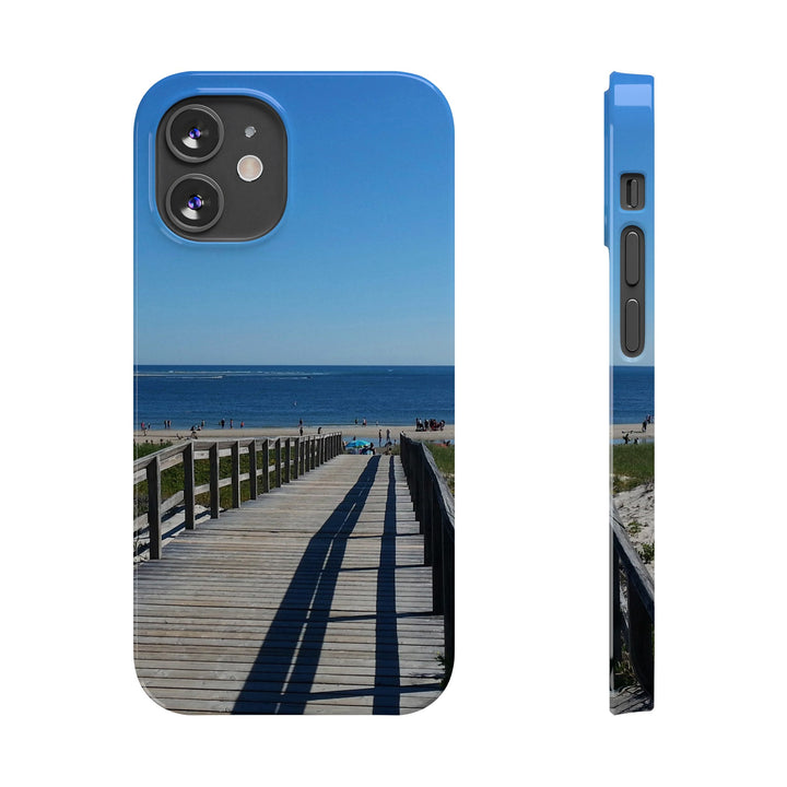 Slim Cute Phone Cases for Iphone - | iPhone 15 Case | iPhone 15 Pro Max Case, Iphone 14 Case, Iphone 14 Pro Max, Iphone 13, Summer Beach Walk - Studio40ParkLane