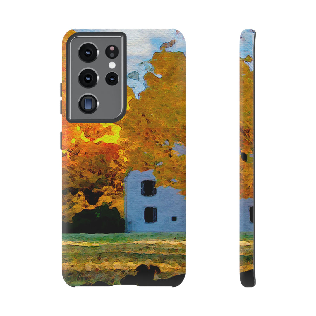 Impact Resistant, Fall Leaves Watercolor, Cute Phone Cases for Samsung S24, S23, S22, S21, IPhone 15 pro Iphone 14 pro Iphone 13 IPhone 12 Iphone 11 - Studio40ParkLane