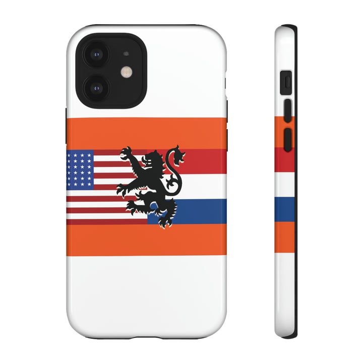 Cute IPhone Case | iPhone 15 Case | iPhone 15 Pro Max Case, Iphone 14 Case, Iphone 14 Pro Max Case IPhone Case for Art Lovers, Dutch US Flag - Studio40ParkLane