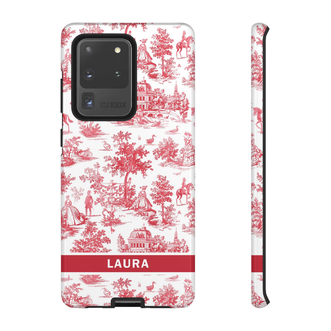 Premium Tough Personalized Initial Custom Gift Cute Phone Cases for Samsung Galaxy S24, S23, S22, S21 Plus, Ultra, Iphone 16, 15, 14 Pro Max - Studio40ParkLane