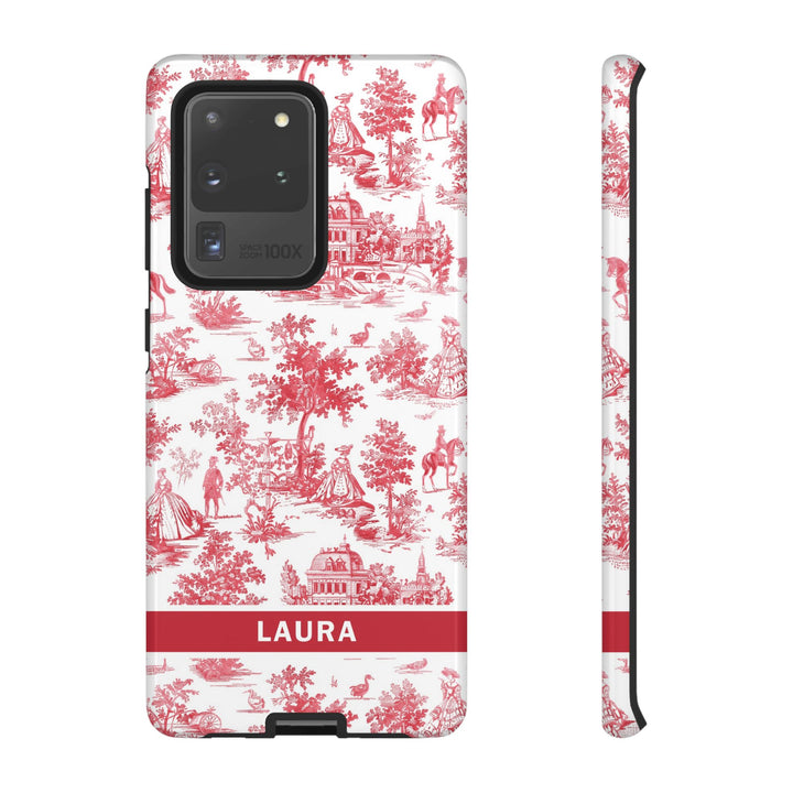 Premium Tough Personalized Initial Custom Gift Cute Phone Cases for Samsung Galaxy S24, S23, S22, S21 Plus, Ultra, Iphone 16, 15, 14 Pro Max - Studio40ParkLane