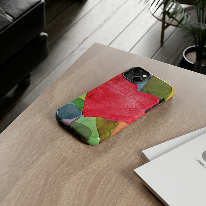 Cute IPhone Case | iPhone 15 Case | iPhone 15 Pro Max Case, Iphone 14 Case, Iphone 14 Pro Max Case IPhone Case for Art Lovers, Red Heart - Studio40ParkLane