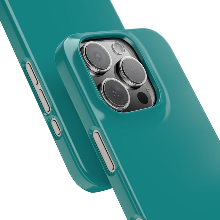 Slim Turquoise Blue Gift for Her Aesthetic Cute Phone Case for Iphone 16 - | iPhone 15 Pro Max Case | iPhone 14 Case 13 12 11 10 9 8 7 - Studio40ParkLane