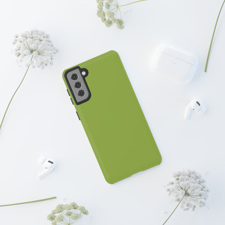 Premium Tough Chartreuse Green Gift for Her Cute Phone Cases for Samsung S25 S24, S23, S22, S21, Iphone, 16, 15, 14, 13 Pro Max Ultra - Studio40ParkLane