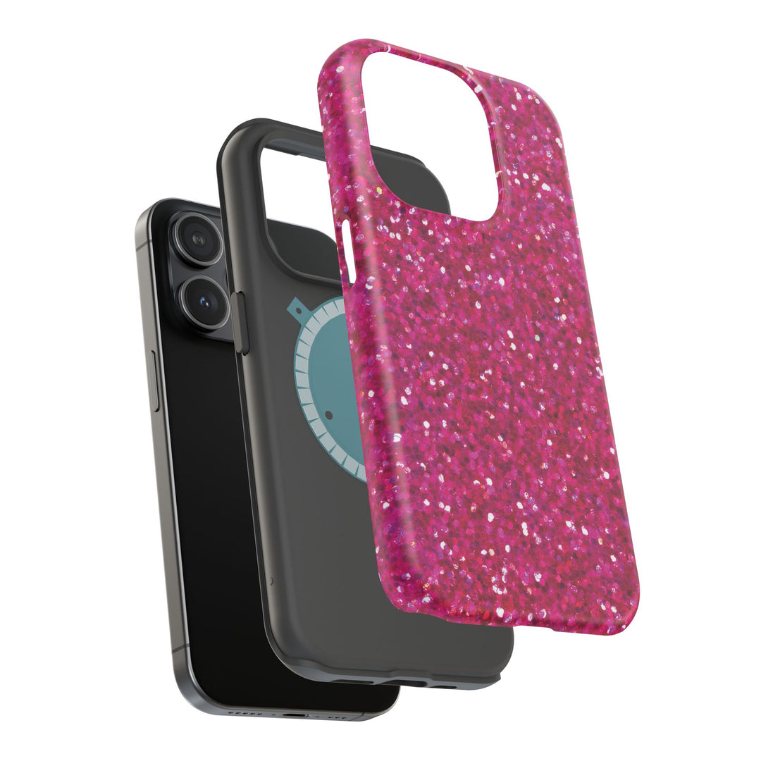 Non Glitter Pink Color Composition Magsafe Cute Phone Case for Iphone Gift for Her, | iPhone 15 Case | iPhone 15 Pro Max Case, Iphone 14, Iphone 14 Pro Max, Iphone 13, Iphone 16 - Studio40ParkLane