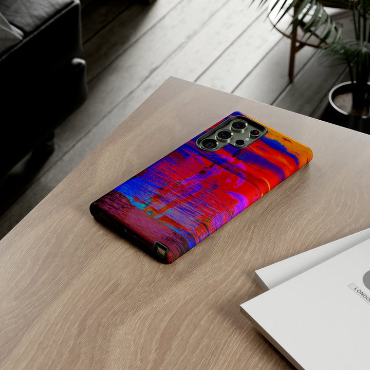Cute Samsung Phone Case | Aesthetic Samsung Phone Case | Dance Sunset Colorful | Galaxy S23, S22, S21, S20 | Luxury Double Layer | Cool - Studio40ParkLane