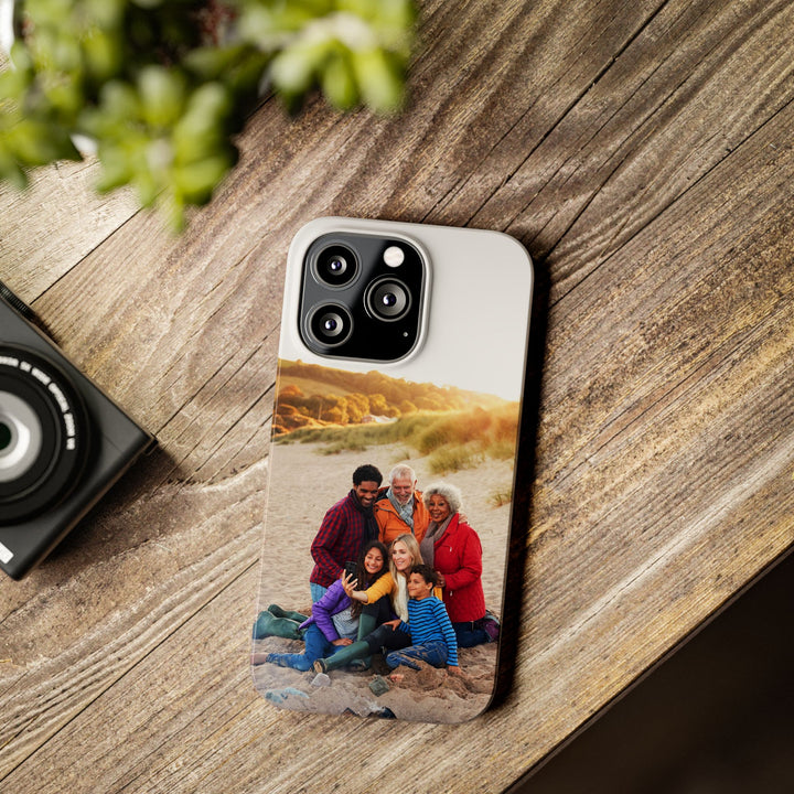 Slim Custom Personalized Family Photo Phone Cases for Iphone 16 | iPhone 15 Case | iPhone 15 Pro Max Case, Iphone 14, Iphone 14 Pro Max, Iphone 13, Slim - Studio40ParkLane
