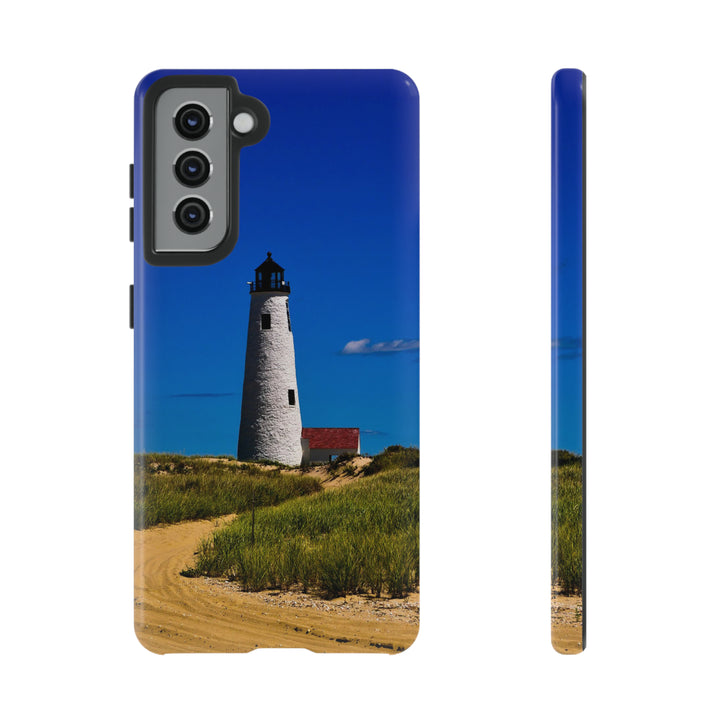 Cute Samsung Phone Case | Aesthetic Samsung Phone Case | Lighthouse Beach | Galaxy S23, S22, S21, S20 | Luxury Double Layer | Cool - Studio40ParkLane