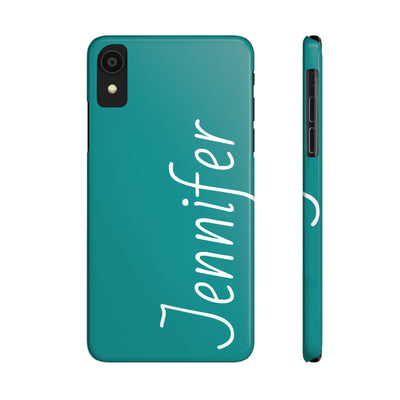 Personalized Initial Name Custom Slim Phone Cases for Iphone 16 Pro Max | iPhone 15 Case | iPhone 15 Pro Max Case, Iphone 14, 13, 12, 11, 10, 8, 7 - Studio40ParkLane