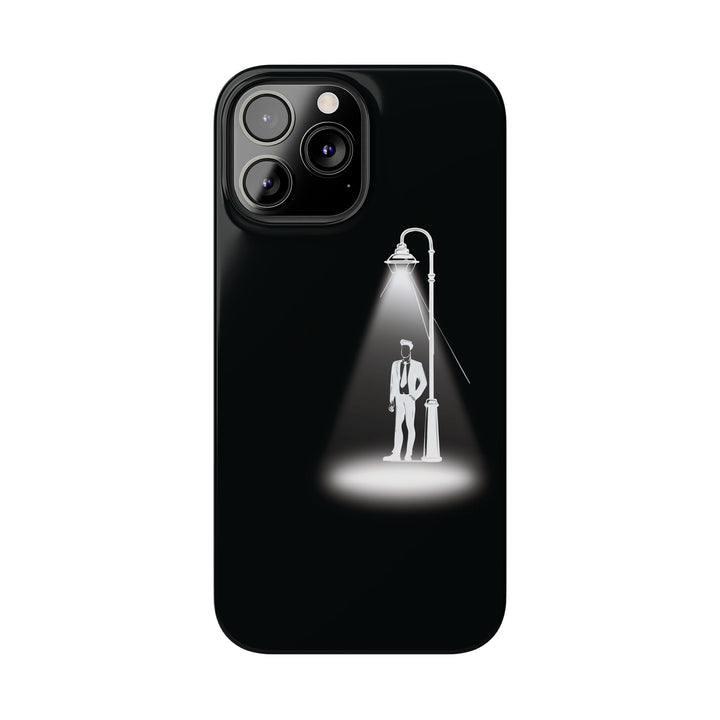Slim Mystery Man Spotlight Gift for Her Cute Phone Cases for Iphone 16 Pro Max | iPhone 15 Case | iPhone 15 Pro Max Case, Iphone 14, 13, 12, 11, 10, 8, 7 - Studio40ParkLane