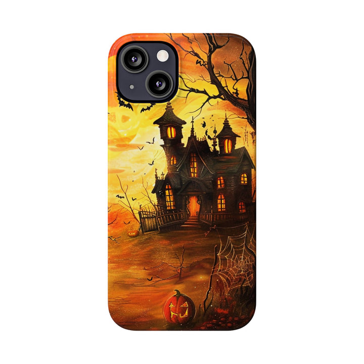 Slim Halloween Spooky Slim Cute Phone Cases for Iphone | iPhone 15 Case | iPhone 15 Pro Max Case, Iphone 14, Iphone 14 Pro Max, Iphone 13 - Studio40ParkLane