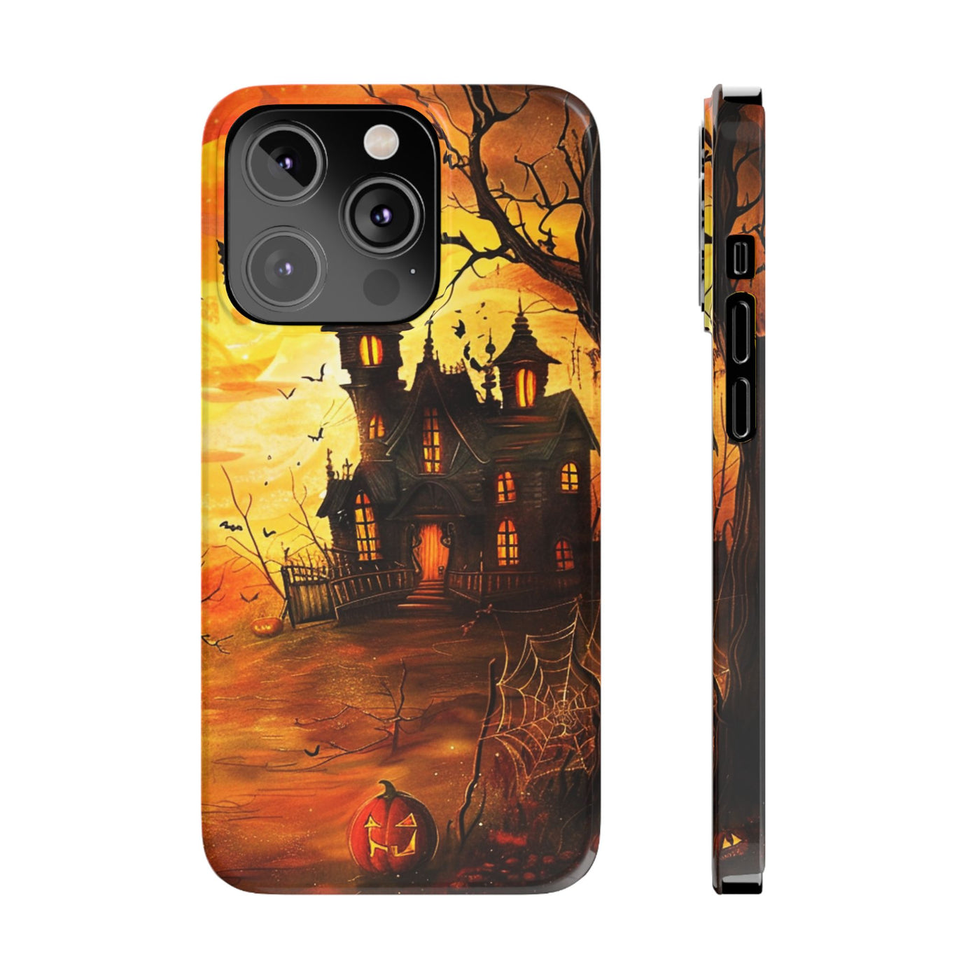 Slim Halloween Spooky Slim Cute Phone Cases for Iphone  | iPhone 15 Case | iPhone 15 Pro Max Case, Iphone 14, Iphone 14 Pro Max, Iphone 13