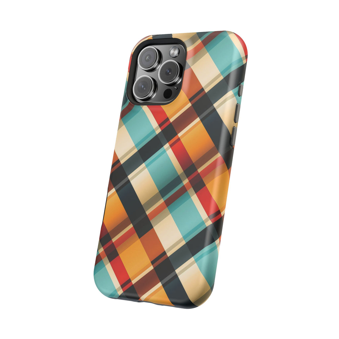 Checkered Plaid Magsafe Gift for Her Cute Phone Case for Iphone, | iPhone 16 | iPhone 15 Pro Max, Iphone 14 Pro Max, 13 12 11 10 9 8 7 - Studio40ParkLane