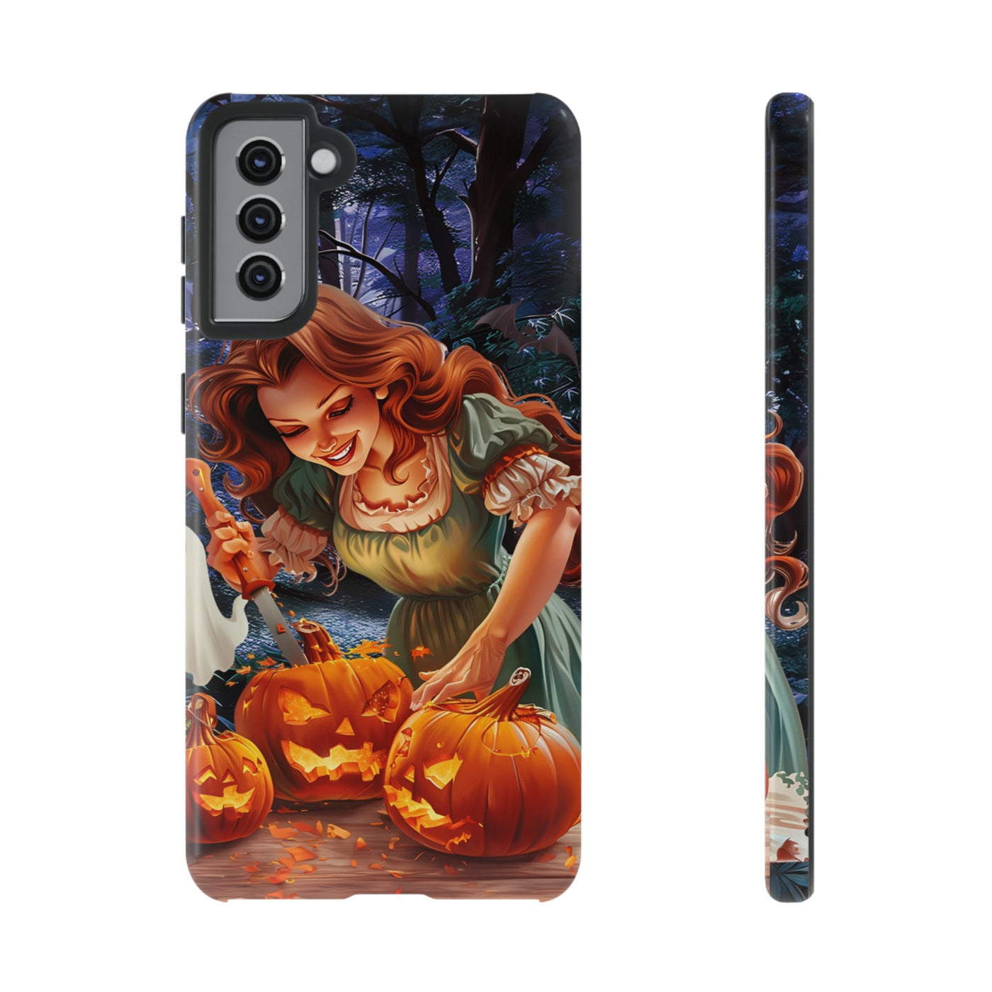 Autumn Fall Pumpkin Fairy Gift for Her Cute Phone Case for, Samsung Galaxy S24, S23, S22, S21, IPhone 16 Case | Iphone 15, Iphone 14, IPhone 13 Case