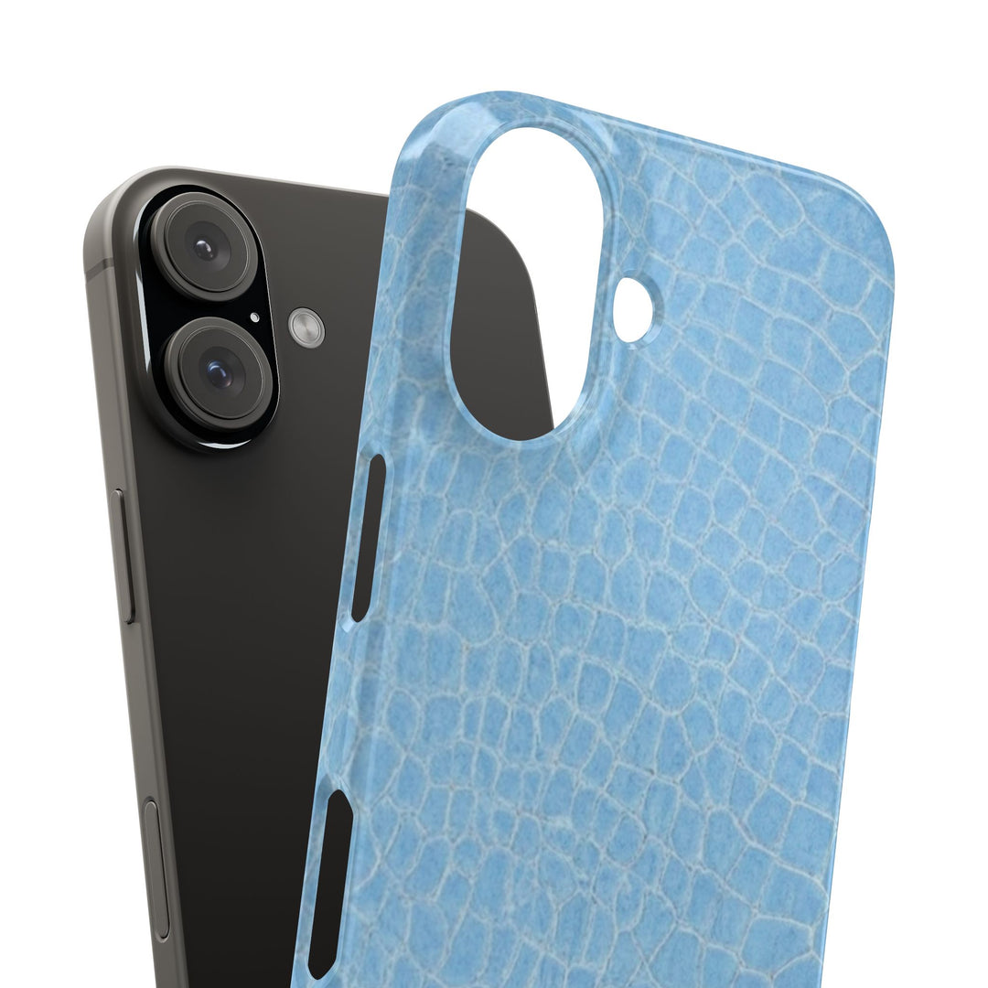 Slim Non Leather Blue Color Pattern Gift for Her Cute Phone Cases for Iphone 16 Pro Max | iPhone 15 Case | iPhone 15 Pro Max Case, Iphone 14, 13, 12, 11, 10, 8, 7 - Studio40ParkLane