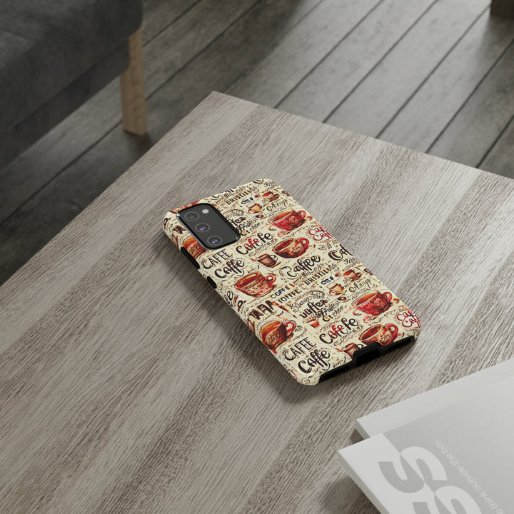 Cute Samsung Phone Case | Aesthetic Samsung Phone Case | Galaxy S23, S22, S21, S20 | Paris Coffee Cup, Protective Phone Case - Studio40ParkLane