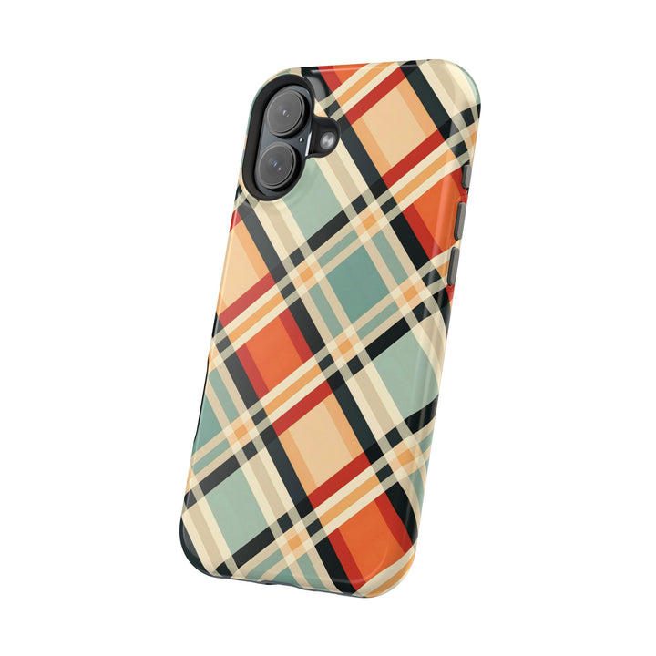 Checkered Plaid Magsafe Gift for Her Cute Phone Case for Iphone, | iPhone 16 | iPhone 15 Pro Max, Iphone 14 Pro Max, 13 12 11 10 9 8 7 - Studio40ParkLane