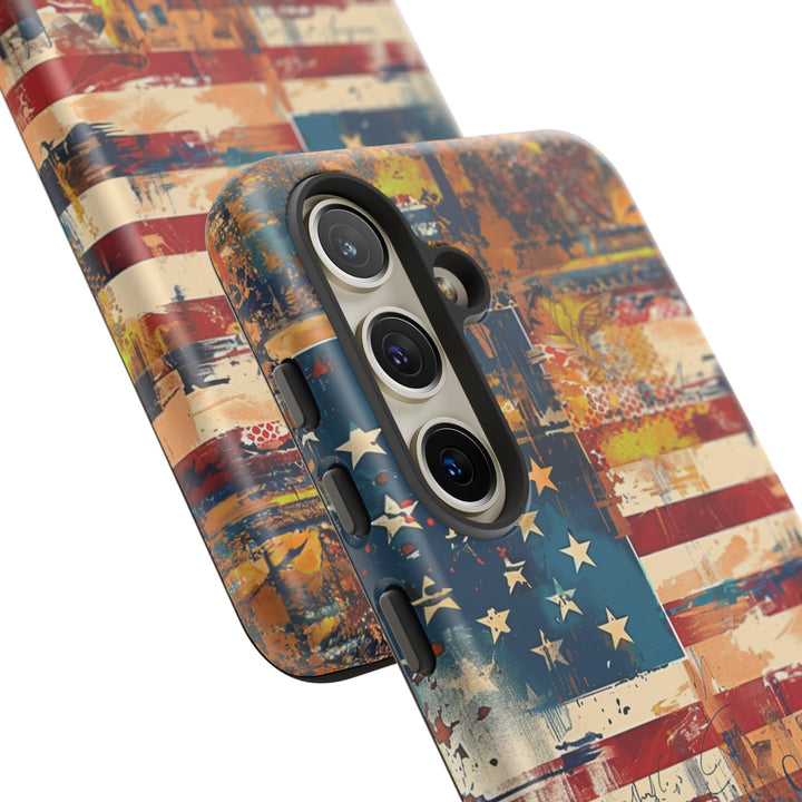 Impact Resistant, American Flag, Cute Phone Cases for Samsung S24, S23, S22, S21, IPhone 15 pro Iphone 14 pro Iphone 13 IPhone 12 Iphone 11 - Studio40ParkLane