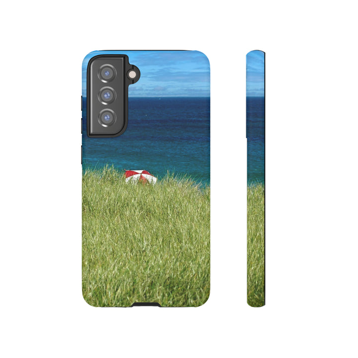 Cute Samsung Phone Case | Aesthetic Samsung Phone Case | Beach Umbrella | Galaxy S23, S22, S21, S20 | Luxury Double Layer | Cool - Studio40ParkLane