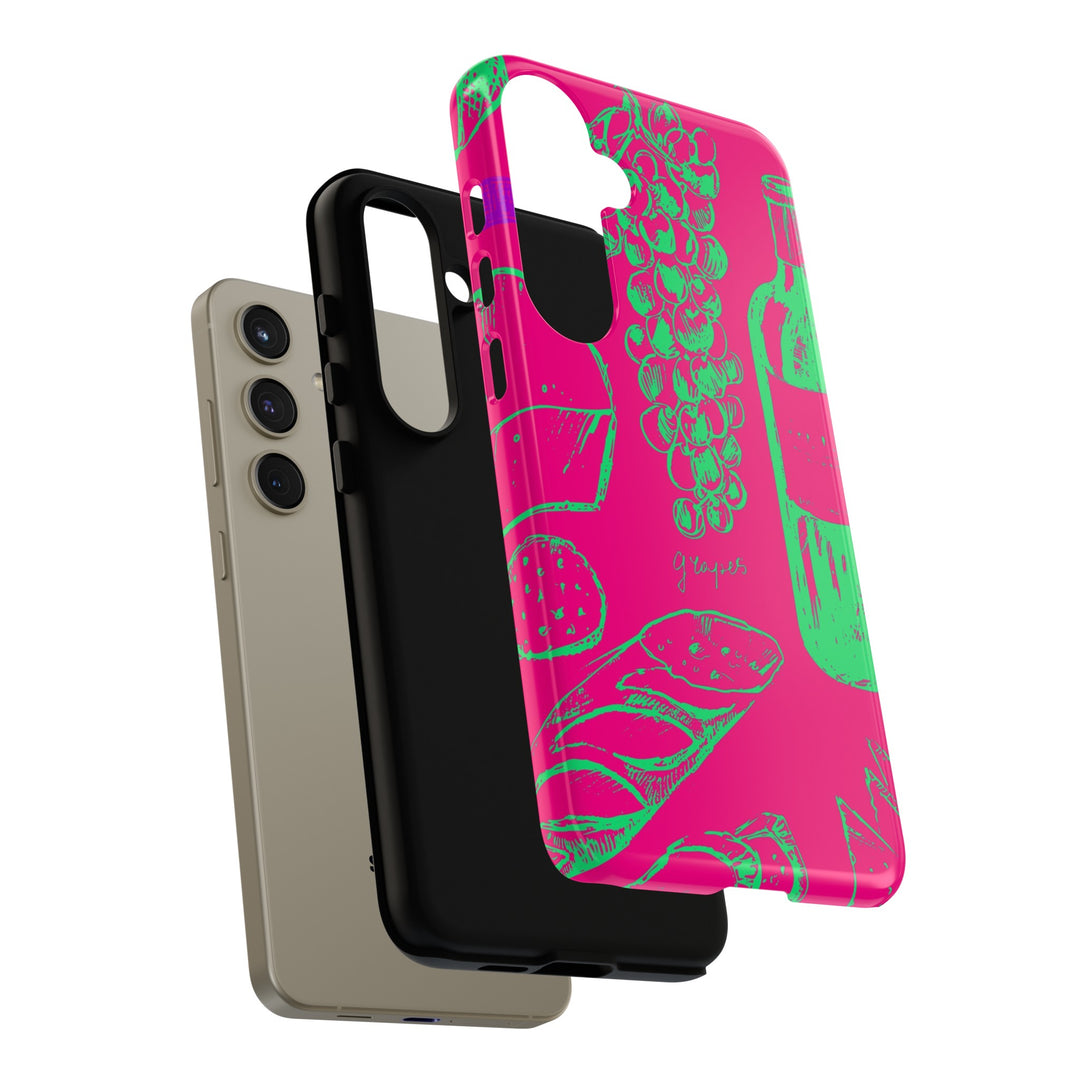 Impact Resistant, Italian French, Cute Phone Cases for Samsung S24, S23, S22, S21, IPhone 15 pro Iphone 14 pro Iphone 13 IPhone 12 Iphone 11 - Studio40ParkLane