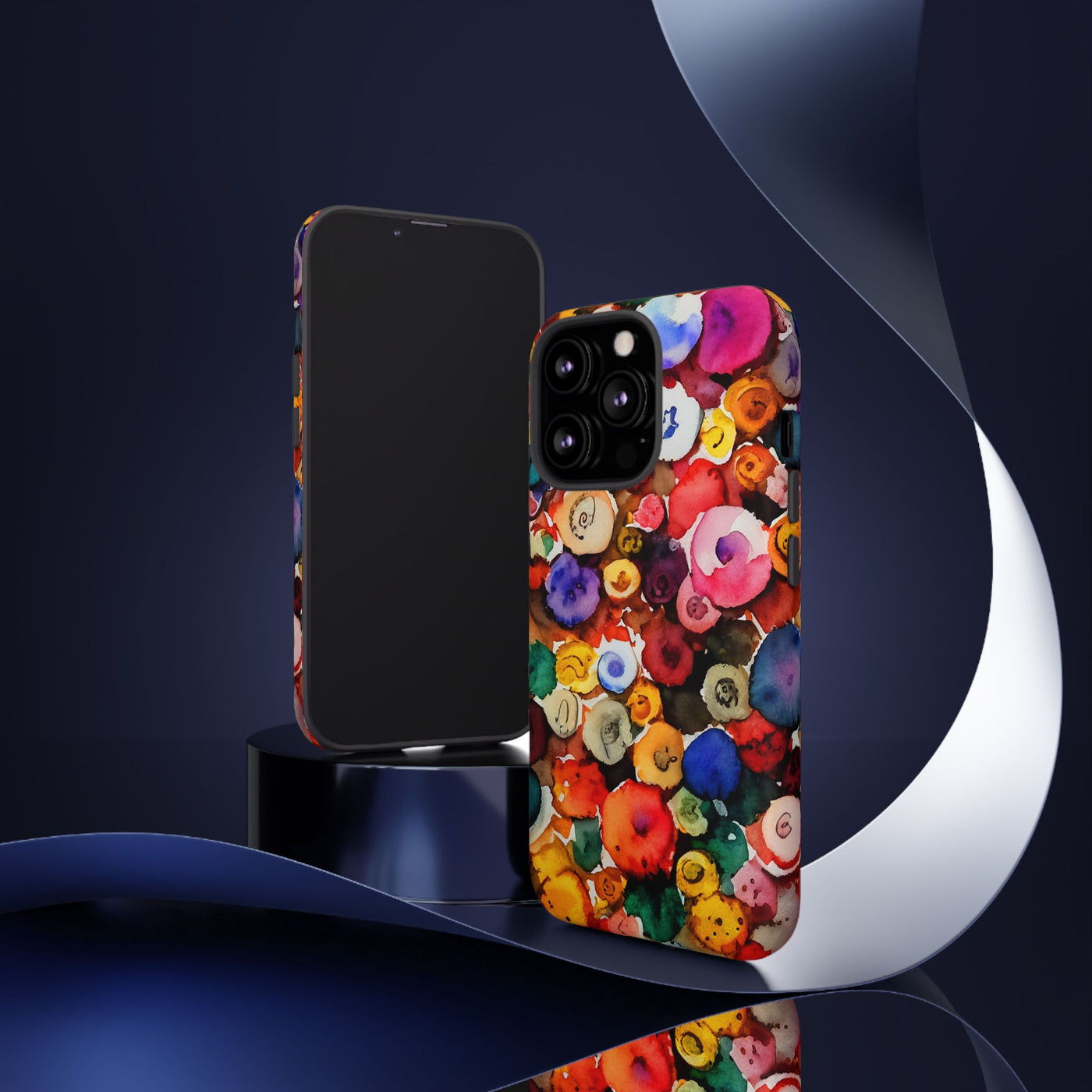 Impact Resistant, Fall Colors Buttons, Cute Phone Cases for Samsung S24, S23, S22, S21, IPhone 15 pro Iphone 14 pro Iphone 13 IPhone 12 Iphone 11