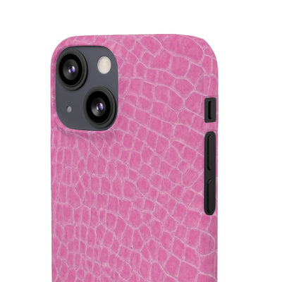 Snap Non Leather Pink Color Pattern Gift for Her Cute Phone Cases for Samsung Galaxy S24, S23, S22, S21, S20, Plus, Ultra, Iphone 16, 15, 14, Pro and Max - Studio40ParkLane