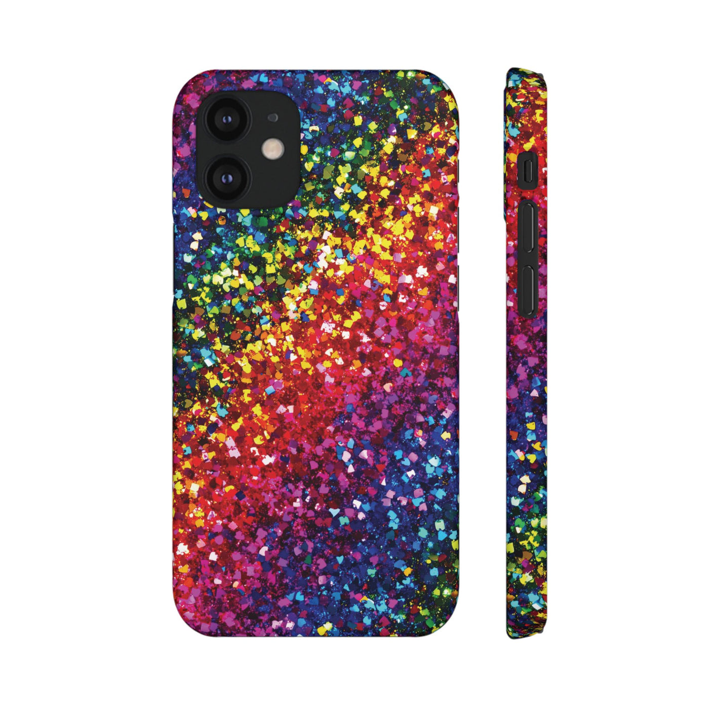 Snap Non-Glitter Muted Color Play on "Faux" Glitter Effect Cute Phone Cases for Samsung and Iphone, 16, 15, 14, S24, S23, S22, S21, S20, Plus and Ultra