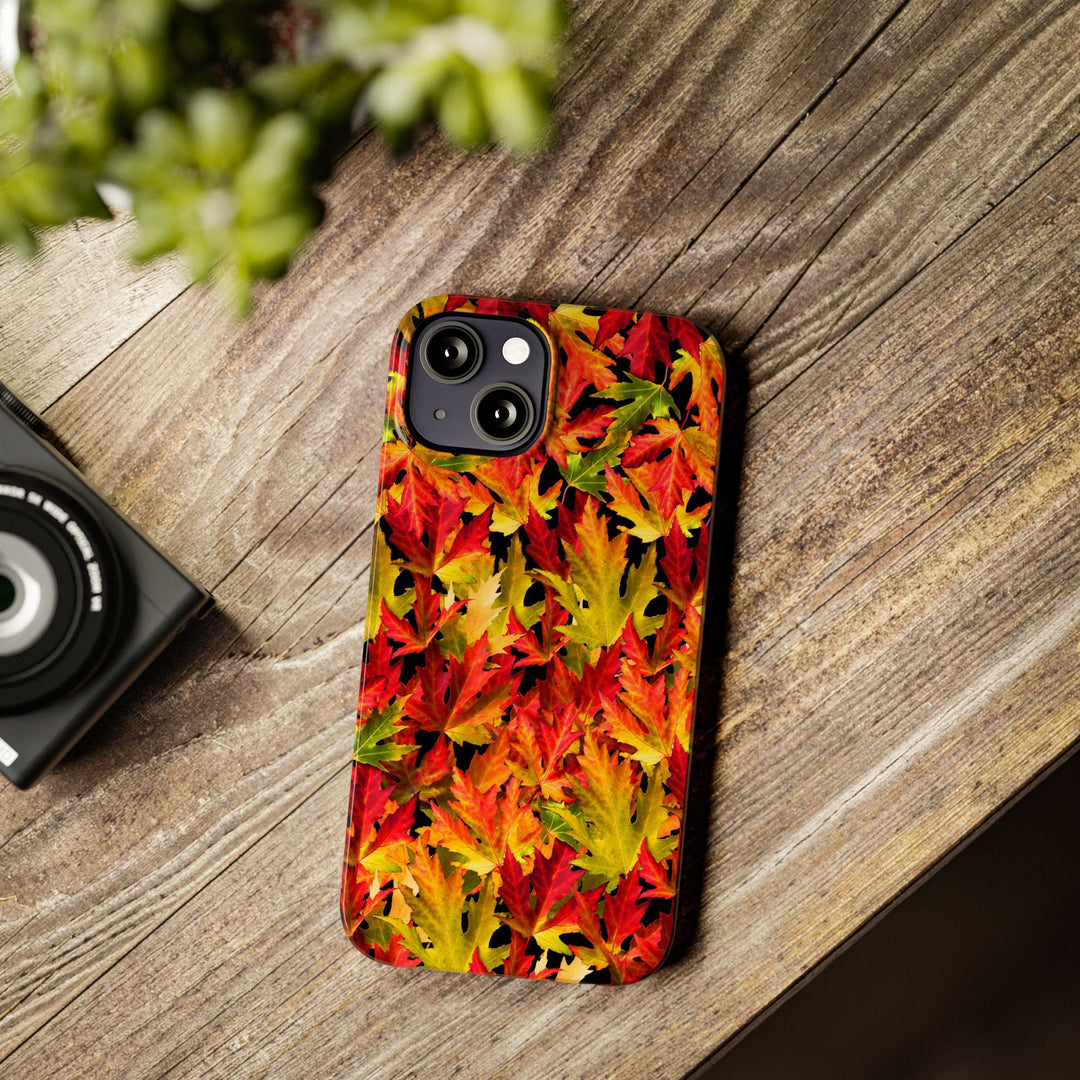 Slim Fall Leaves Slim Cute Phone Cases for Iphone | iPhone 15 Case | iPhone 15 Pro Max Case, Iphone 14, Iphone 14 Pro Max, Iphone 13 - Studio40ParkLane