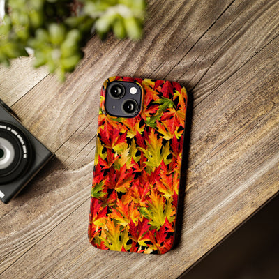 Slim Fall Leaves Slim Cute Phone Cases for Iphone  | iPhone 15 Case | iPhone 15 Pro Max Case, Iphone 14, Iphone 14 Pro Max, Iphone 13